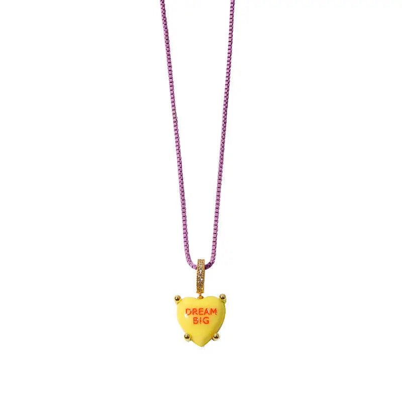 NFT Love heart Necklaces