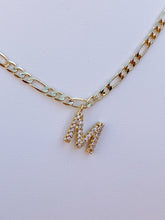 Load image into Gallery viewer, ICY Initial Necklace | Cuban