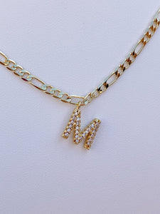 ICY Initial Necklace | Cuban