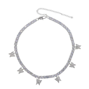 Flutter butterfly tennis choker| Pre order