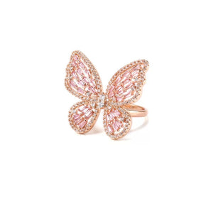 Gold Butterfly Ring