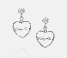 Load image into Gallery viewer, Baby Girl Heart Earrings